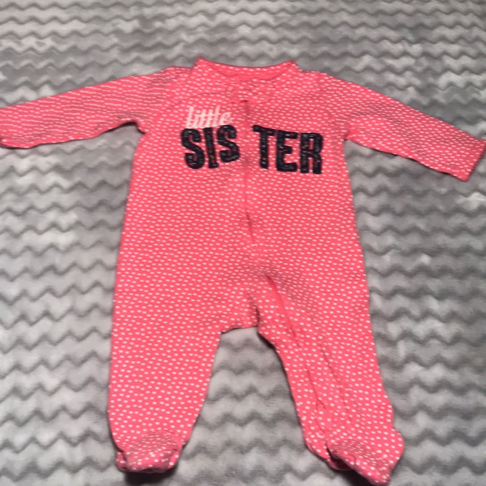 Carter’s footed sleep and play
